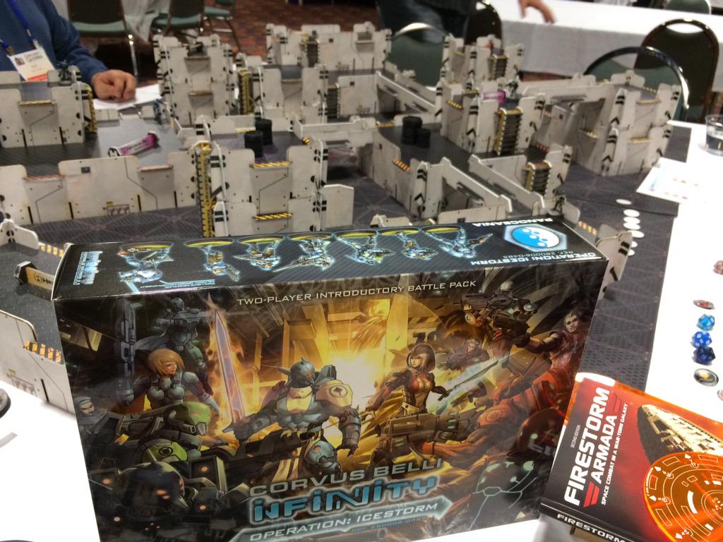 ConclaveofGamer's tweet image. Infinity at #CoG15 play to win.