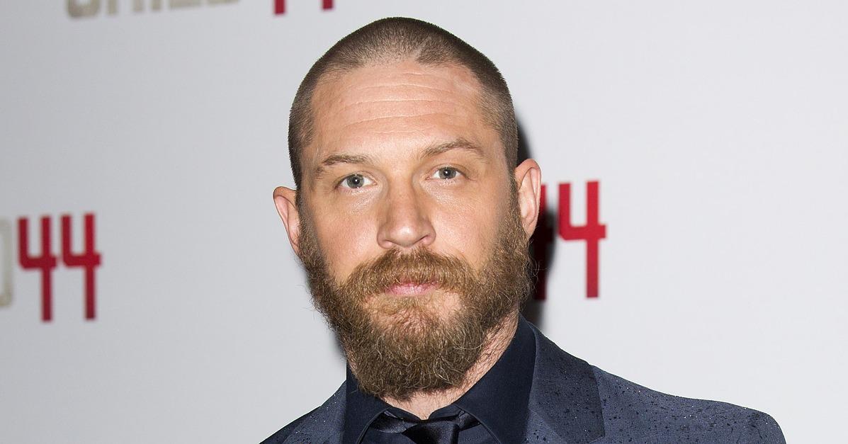 Tom Hardy still looks hot, even with a shaved head and massive beard