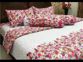 Sprei made-by-order, bahan cvc katun lokal. Harga sesuai ukuran yang dipesen..