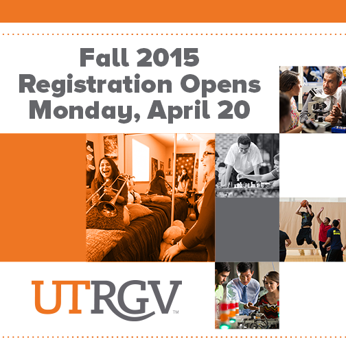 utrgv's tweet image. Class registration begins Monday, April 20 for graduate students, honors and dean's list. utrgv.edu