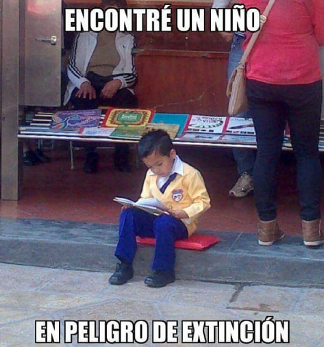 Mituberos's tweet photo. Endangered! #ReadKids http://t.co/9F6v9gkNlM