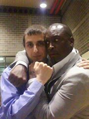 jarvito8's tweet image. Me&amp;amp;my ultimate boxing hero,the one &amp;amp; only "Dark Destroyer" @NigelGBenn,now on twitter!#Heart #Courage #KnockoutPower