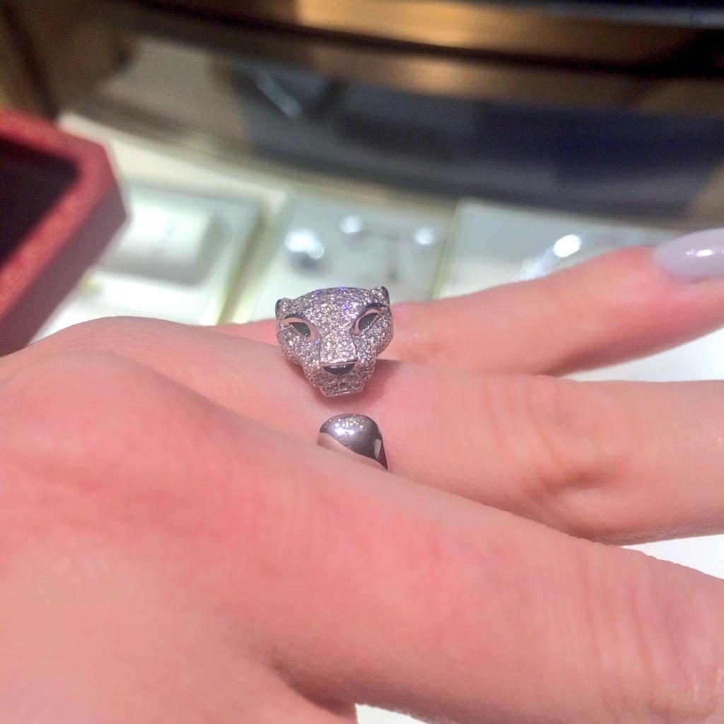 There's kind of nothing like the <a href="/Cartier/">Cartier</a> panther collection, are we right? Checking out the wares at <a href="/CrystalsLV/">The Shops at Crystals</a>