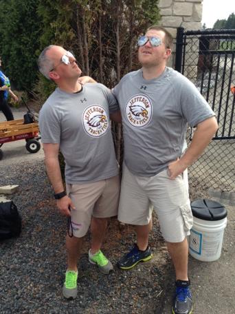doug_siegert's tweet photo. Guess who won the best looking coaches at the Germantown Invite!? Pound sign twinsies http://t.co/4coO4eRE1d