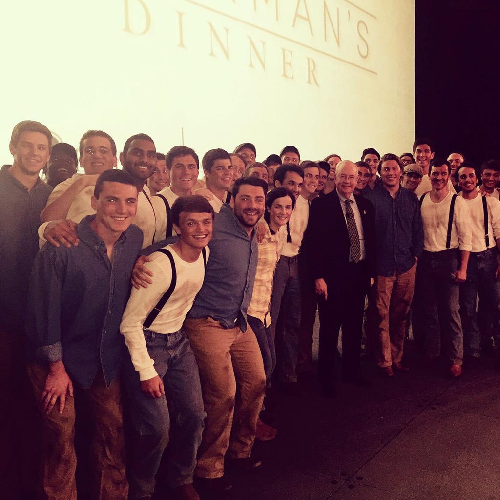 Thank you to the Baylor donors and Pres. Starr for the opportunity to show our gratitude at the Chairman's Dinner!