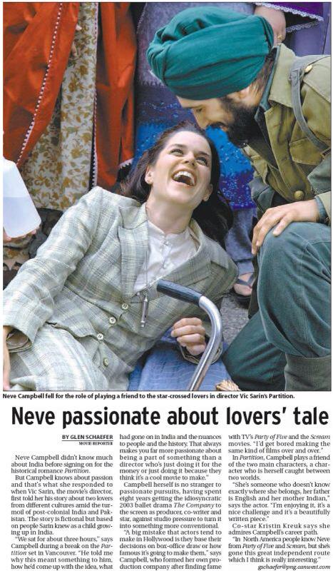 thaciana_barros's tweet photo. Article published, 2005 "The Province" #partition #partitionmovie #kristinkreuk @theprovince http://t.co/gG8Homzb7a