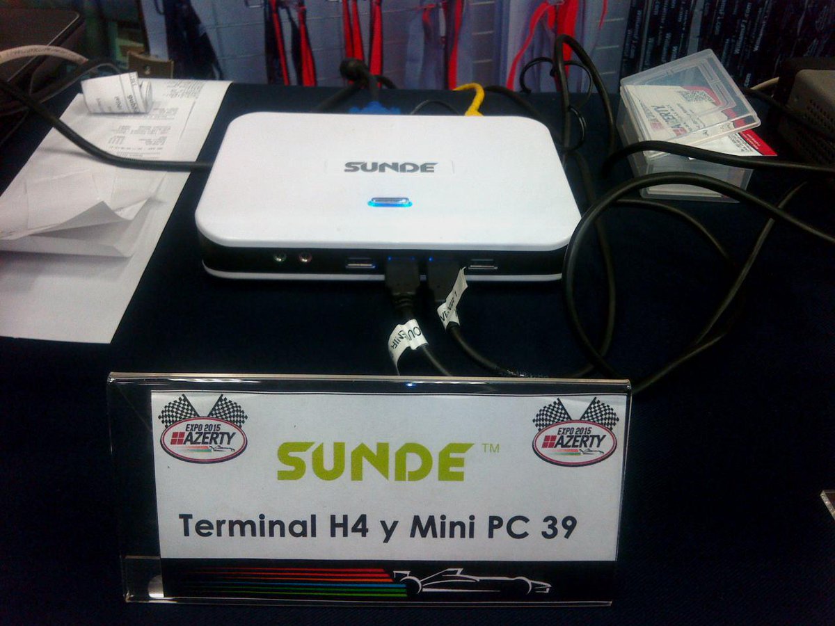 SUNDEAmerica's tweet photo. Ahorre más del 70% en la compra de computadoras para punto de venta. SUNDE en Expo Azerty 2015 Monterrey, N.L. http://t.co/ybo8McpBUJ