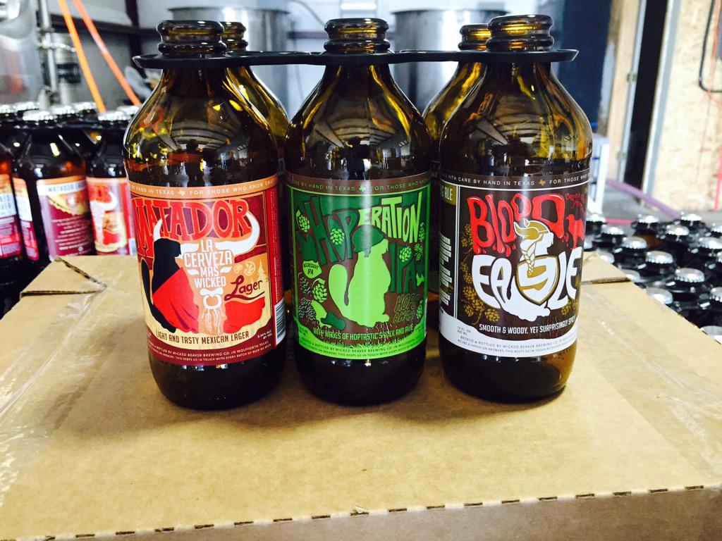 Also, be on the lookout for our sampler packs. 2 #HoperationIPA 2 #MatadorMexicanLager and 2 #BloodEaeVikingAle.