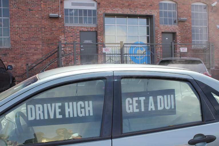 cannabist's tweet photo. "The Smoking Car": @ColoradoDOT trying new tactics at 4/20 events: http://t.co/0ARW88m3nF by @monteWhaley #marijuana http://t.co/RQxzHxXQMH