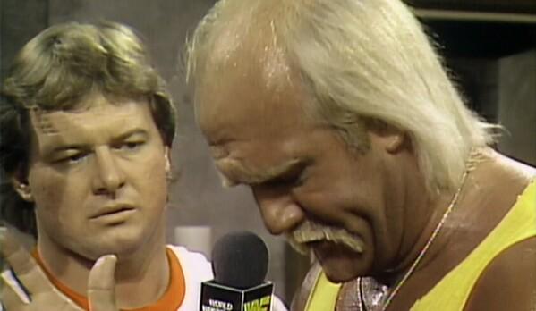 Hogan is obviously upset that he isn\t the center of attention on birthday. 
Happy birthday 