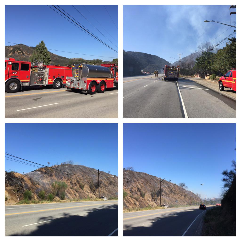 lacofd_div7's tweet photo. #DumeFire in Malibu - 2 spots with total of 5 acres at this time. Firefighters making good progress. http://t.co/DBgE72Swkt