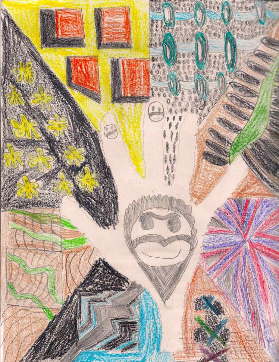 BrianUFT's tweet photo. #AllKidsNeed well-funded art programs so they can let their imaginations soar! Check out my new office art... http://t.co/HK0KiXO4hG
