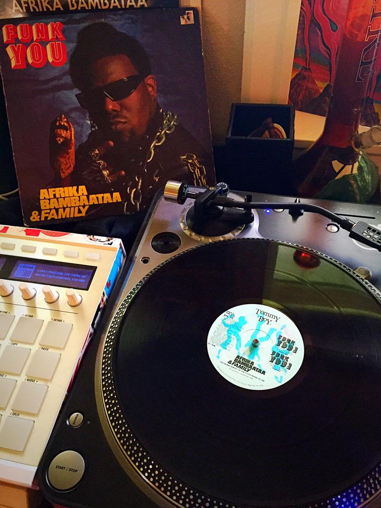 Happy 58th Birthday to the man who coined Hip Hop. Afrika Bambaataa. 