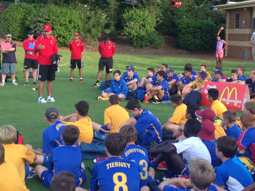 TGSFball's tweet photo. What a great finish to the camp - roll on the season and then camp 2016! http://t.co/t9SwtmdtbB