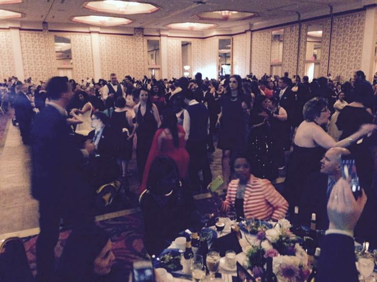 danielle_rpr's tweet photo. Just another night in paradise at @mptxorg #communityball http://t.co/Ab1vjWdxn1