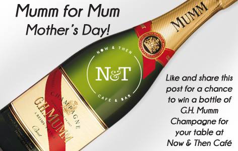 NowAndThenCafe's tweet image. Want a chance to win #GHMumm for Mum on Mother's Day? Go look at our Facebook for details! #melbournecafe #foodie