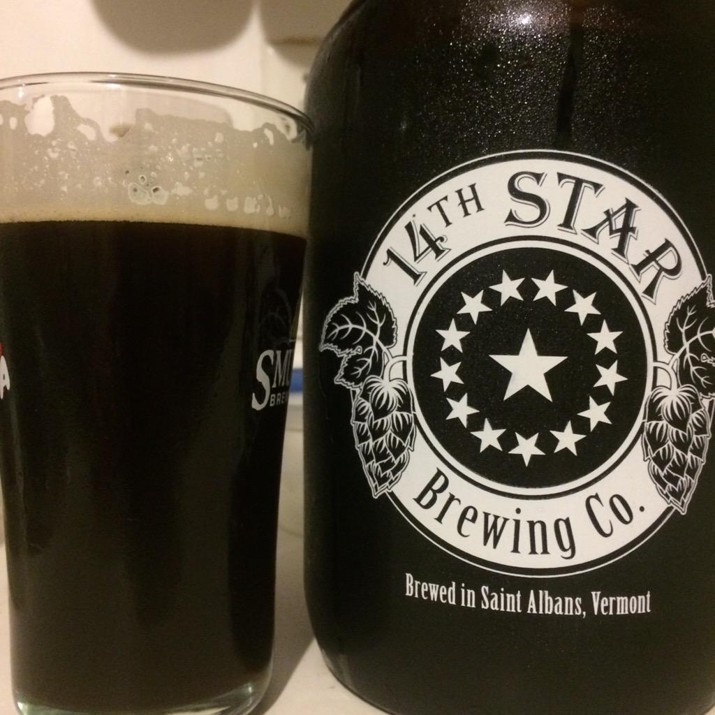 beer_historian's tweet photo. I do love #VermontMapleSyrup and #VermontBeer. Together is great too @14thStarBrewing #MapleBreakfastStout http://t.co/8qlil8X2Bi