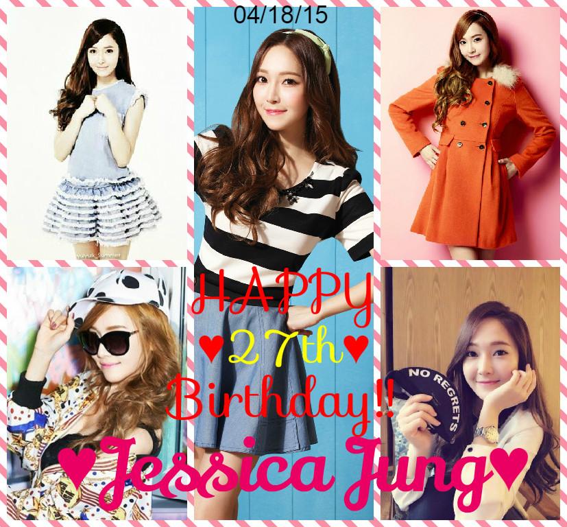 Happy Birthday Jessica Jung   