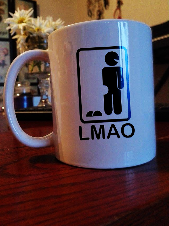 Humour_LMAO_'s tweet photo. Got a mug from @_RTees_  just love it!!! 

#mug #lmao #loveit http://t.co/MJH8wrm0B7