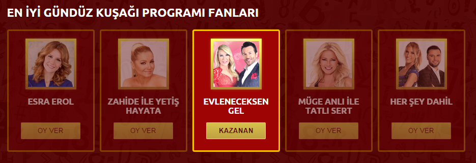 sivridillicom's tweet photo. EVLENECEKSEN GEL > EN İYİ GÜNDÜZ KUŞAĞI PROGRAMI FANI! - Diğer kategorileri görmek için: http://t.co/Fts7sczFac http://t.co/QJIpg6R2xL