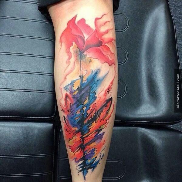 iSykesCarlile's tweet photo. @zaynmalik I really like the watercolor kind of tattoos like this one http://t.co/qwWMbLhpLV