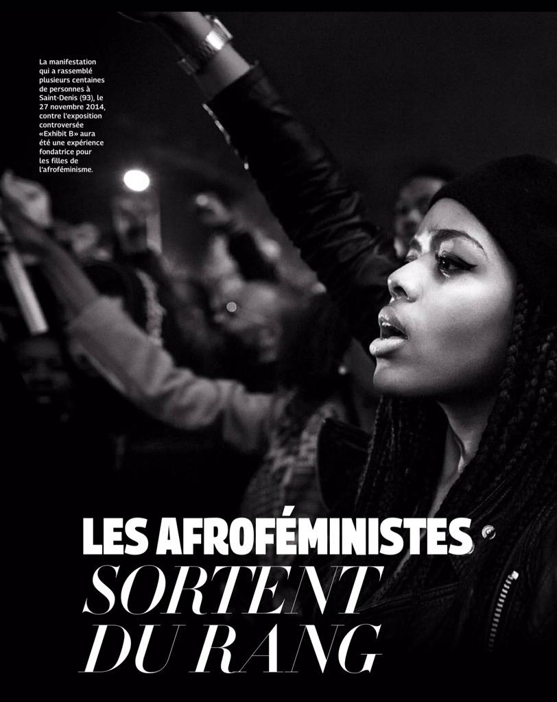 NOIREPlurielle's tweet image. A lire dans Grazia ,

Le dossier  "Les #afrofeministes sortent du rang "