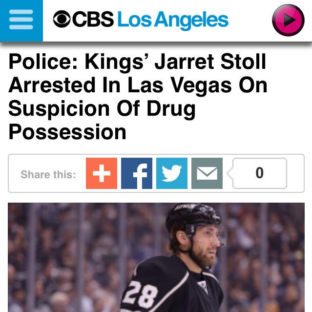 _LAKingsFan's tweet photo. @RefYouSuck the cop was probably a Ducks fan. Stoll is clean- he was holding it for Richards 😂😂😂😂😂😂 http://t.co/HTHZSdNWXO
