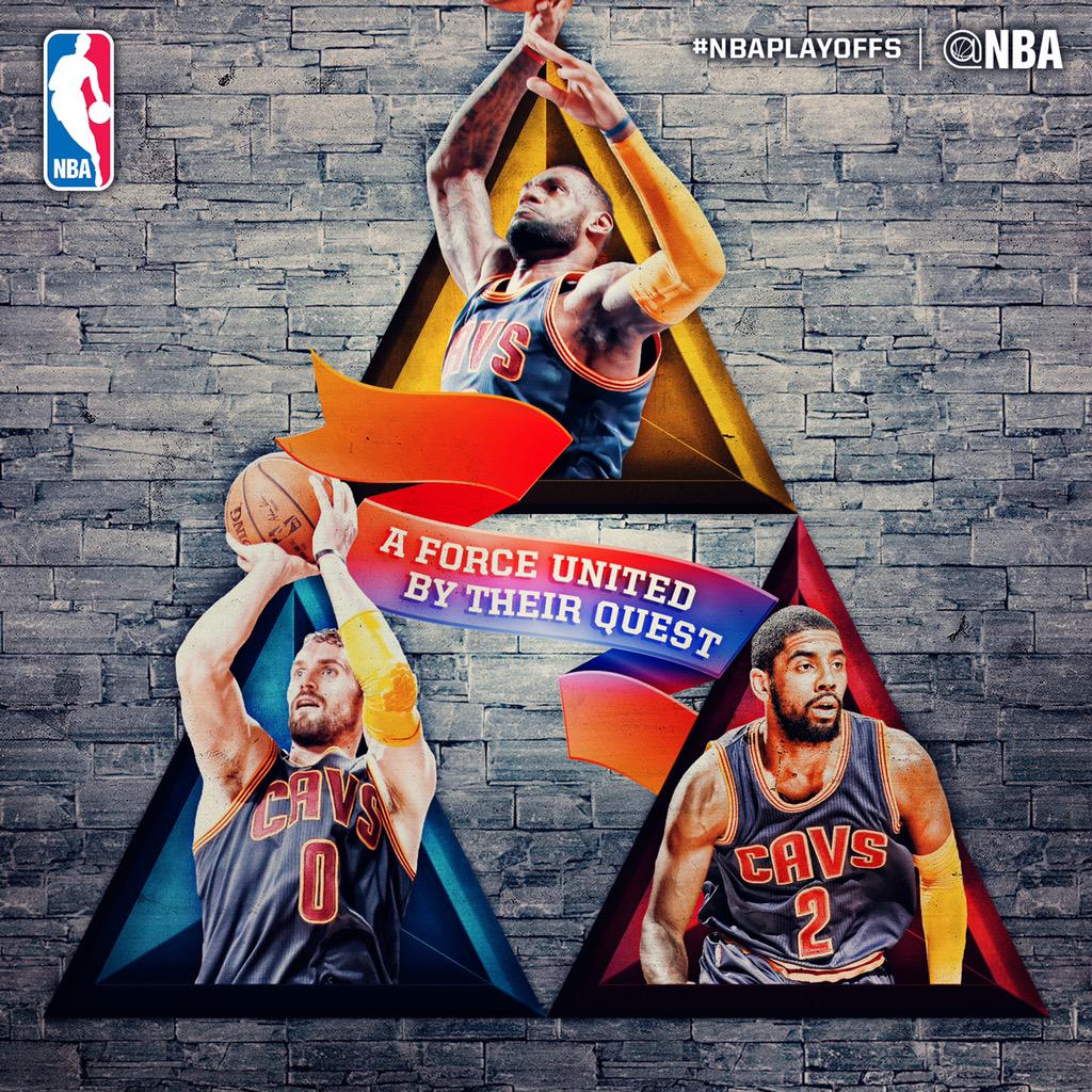 NBA's tweet photo. #CAVSvCELTICS tips off 3pm/et SUNDAY on ABC! 
@NBAcom Preview: http://t.co/x7btTZ9pTr http://t.co/UIkWJm8H7m