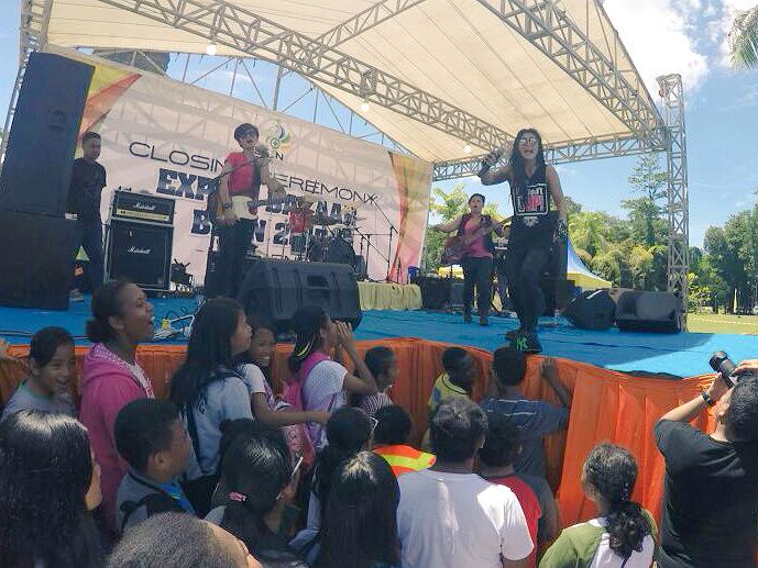 She_Band's tweet image. Seru sekali bisa bernyanyi bersama teman teman she lovers dari kuala kencana papua