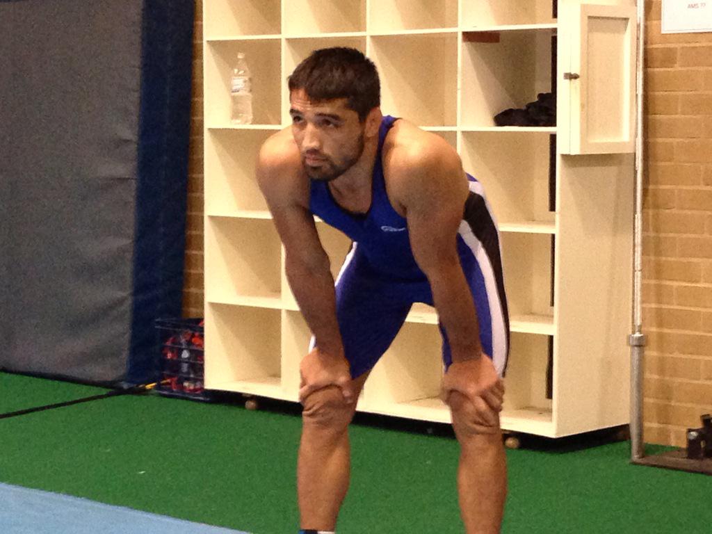 WrestlingAust's tweet photo. 2004 @AUSOlympicTeam member Talgat Ilyasov wins 74kg gold at Aust Champs in Canberra @Ausport @iwfnet http://t.co/P3pQOwOYrJ
