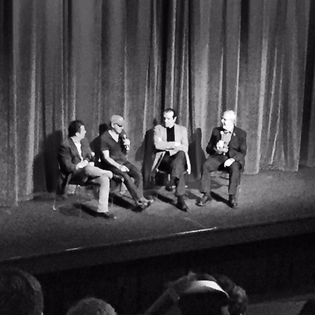 LeosAMovieGuy's tweet photo. @chazzpalminteri @richardroeper @leonardmaltin #Epic #NotWastedTalent @ebertfest http://t.co/CqC6r2u35X