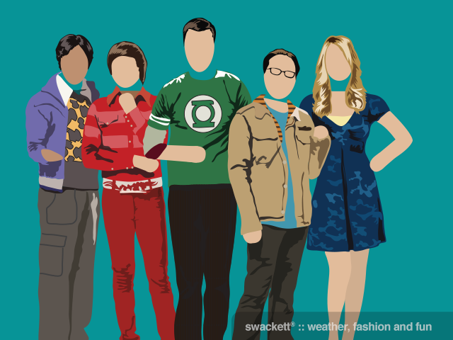 Swackett wishes a happy birthday to John Galecki and Kunal Nayyar; actors on The Big Bang Theory.  (born April 30th) 