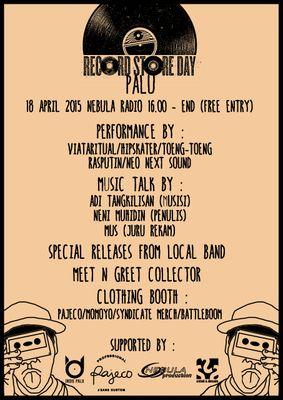 Obsidian_plw's tweet photo. Yg ingin punya rilisan fisik kami datang lebih awal yah di @RSDPalu dan bawa uang lebih 😜👏. Happy #RecordStoreDay 🎉🎉🎉 http://t.co/e7Nplqz8PN