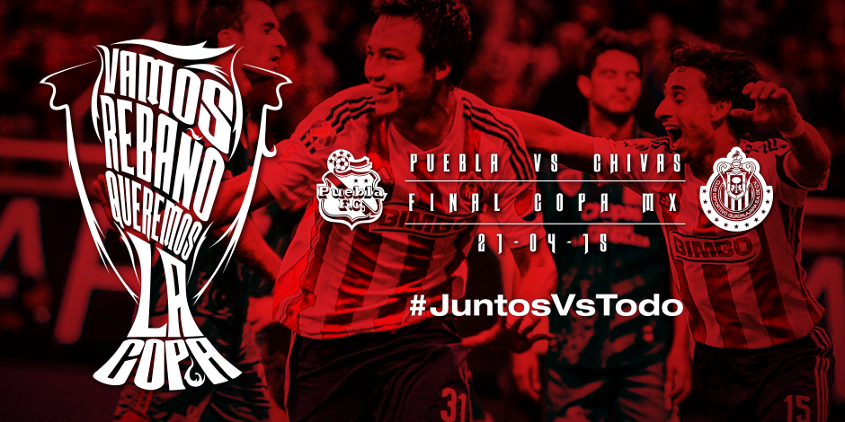 Chivas's tweet photo. A partir de este momento, sólo tenemos un objetivo en nuestra mente: traer @LaCopaMX a casa. #JuntosVsTodo http://t.co/vdtI1lxSgU