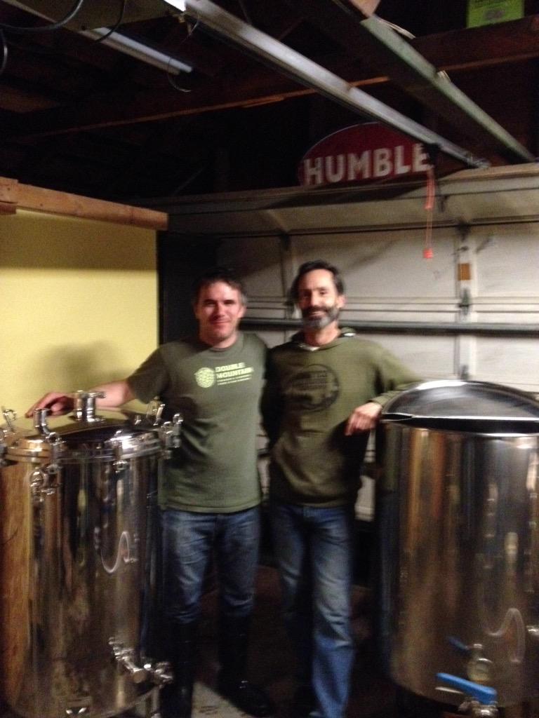 ChetcoBrew's tweet photo. Hangin with Chad of Humble Brewing on brew night. #humble #cbcfun http://t.co/Er1DUMTCcq