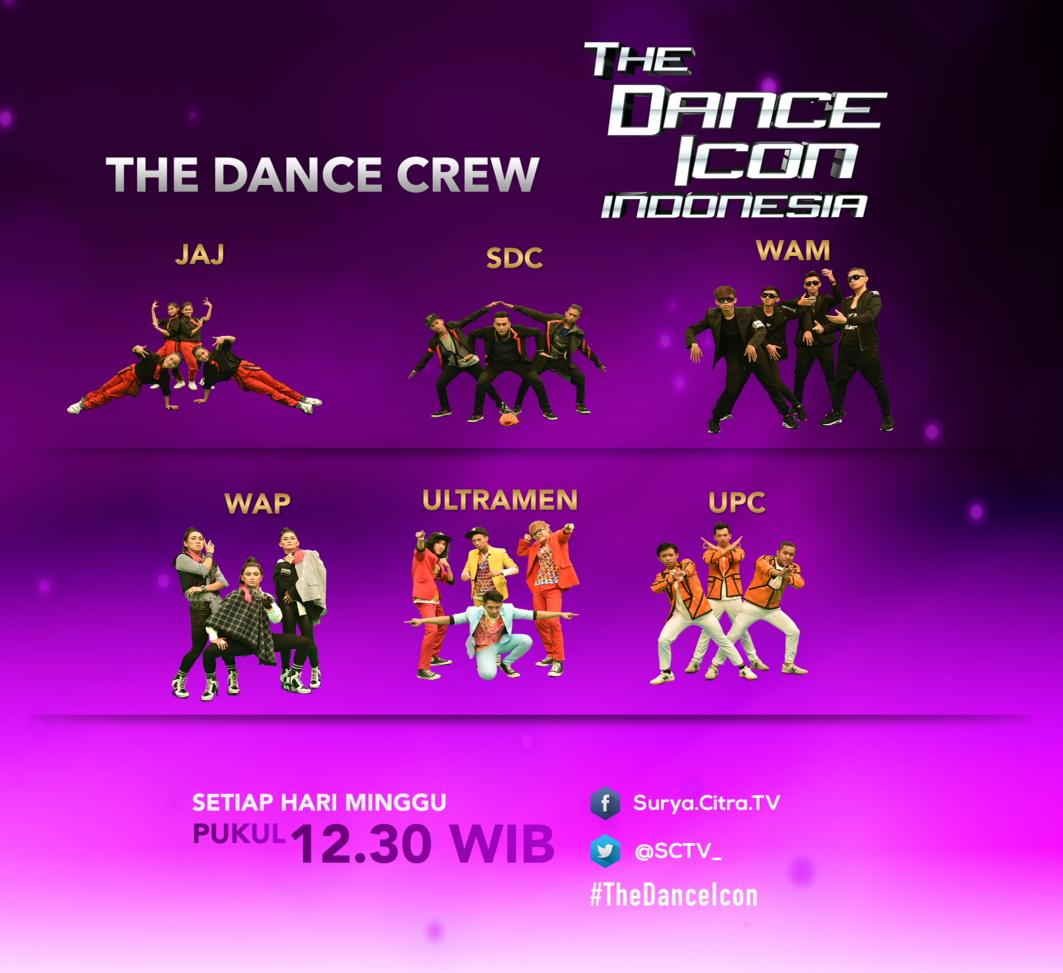 Footballe's tweet photo. Jangan lupa saksikan aksi para Dance Crew #TheDanceIcon Indonesia besok hanya di @SCTV_ ! http://t.co/WXglYb62gs