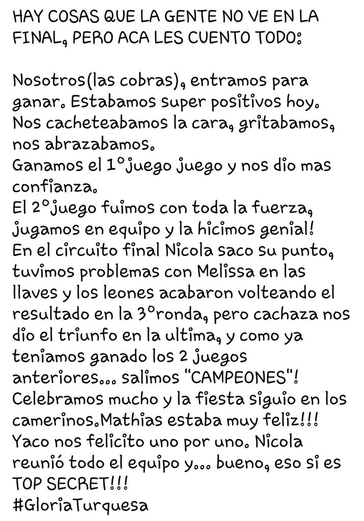 rafaelcardozotv's tweet photo. Asi fue... @rafaelcardozotv  @NicolaPorcella @realicarol @Hugo87garcia @MelissaLoza @FranZignago 🐍 http://t.co/XnVd94Hxhq