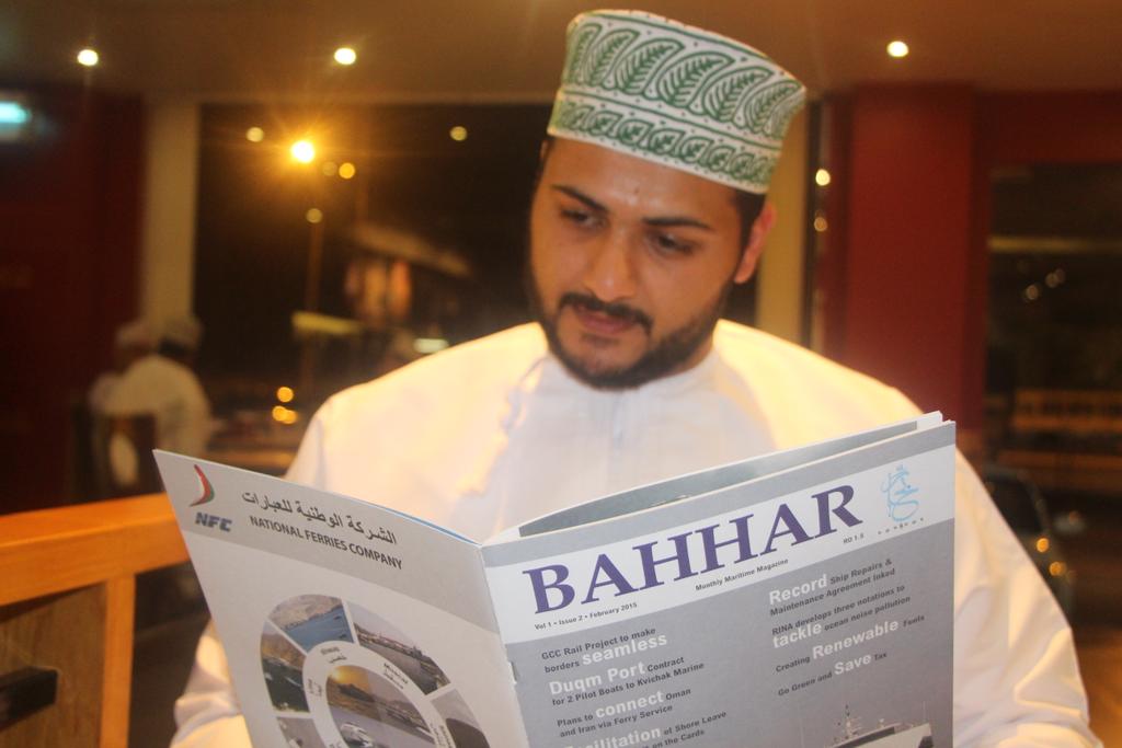 BaHHaRMagazine's tweet photo. #BAHHAROMAN, the only magazine that focuses on the #Maritime Sector. The first 3 issues are out. Grab your copies. http://t.co/LwB0LSVwnV