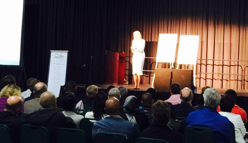 VAULTLifeApp's tweet photo. She just lights up the stage #RicherLife @MikeEilertsen @CherieEilertsen http://t.co/YLZleXTSq4