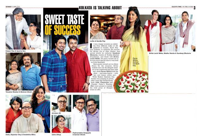 EbarShabor's tweet photo. #Sweet_Test_Of_Success  today's @Calcutta_Times http://t.co/2Y5WsJsE9L