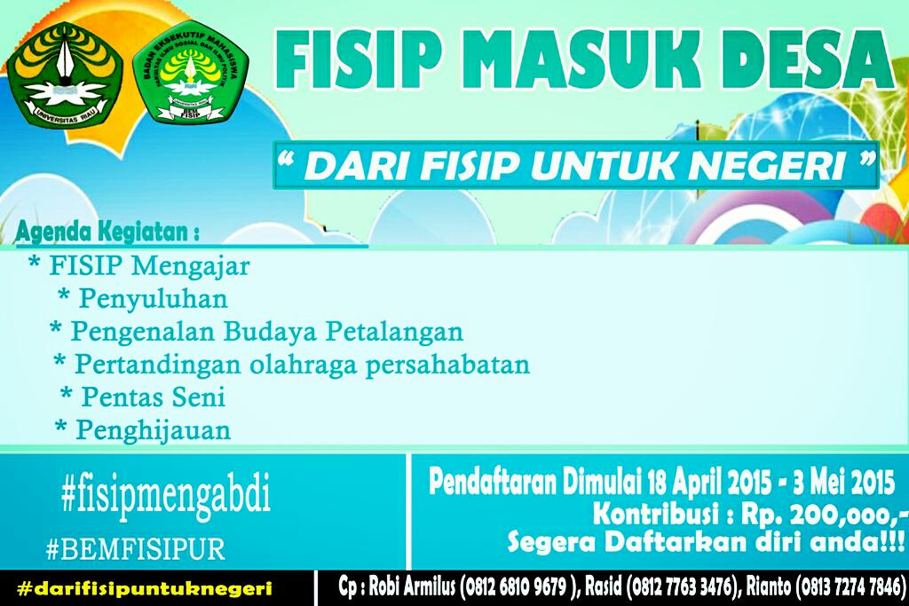 <a href="/BEM_FISIP_UNRI/">BEM FISIP UNRI</a> <a href="/RArmilus/">Robi Armilus</a> <a href="/Wantrisnazilahs/">Wan Tzilah Sanusi</a> <a href="/Echa_Rinny/">eka rini setiawati</a>