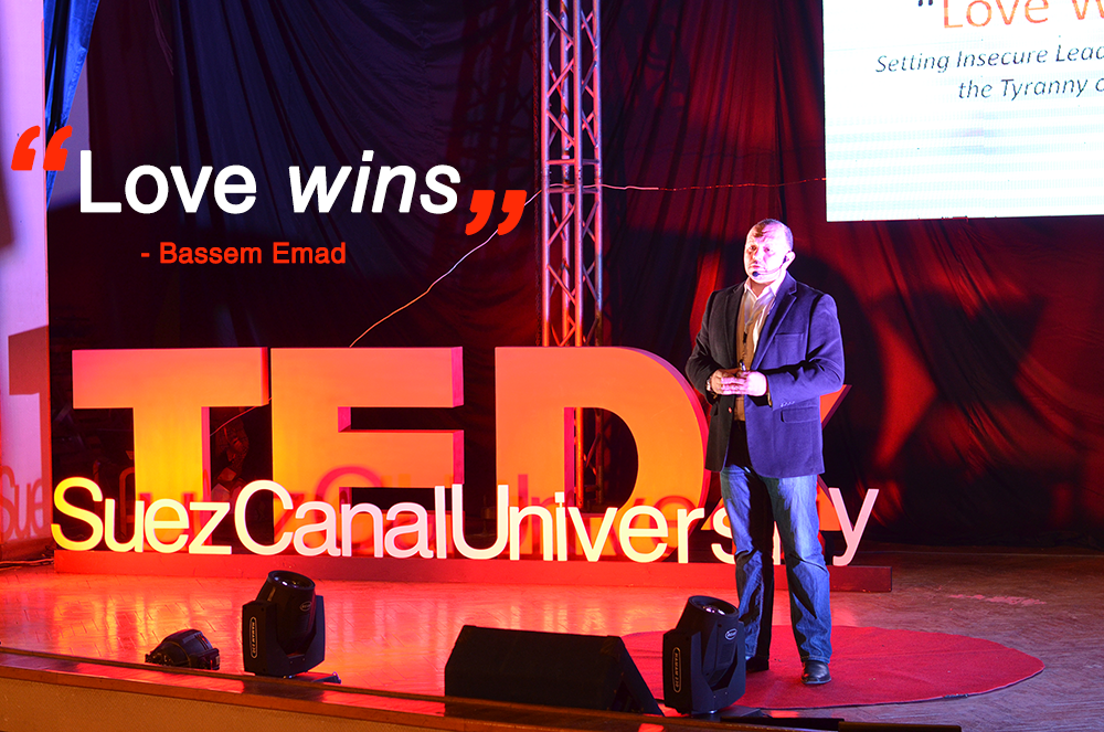 TEDxSuezCanalU's tweet photo. Our first speaker Bassem Emad is on stage!
#TEDxSuezCanalUniversiity
#IDEUPHORIA http://t.co/aSNS7EDMYw