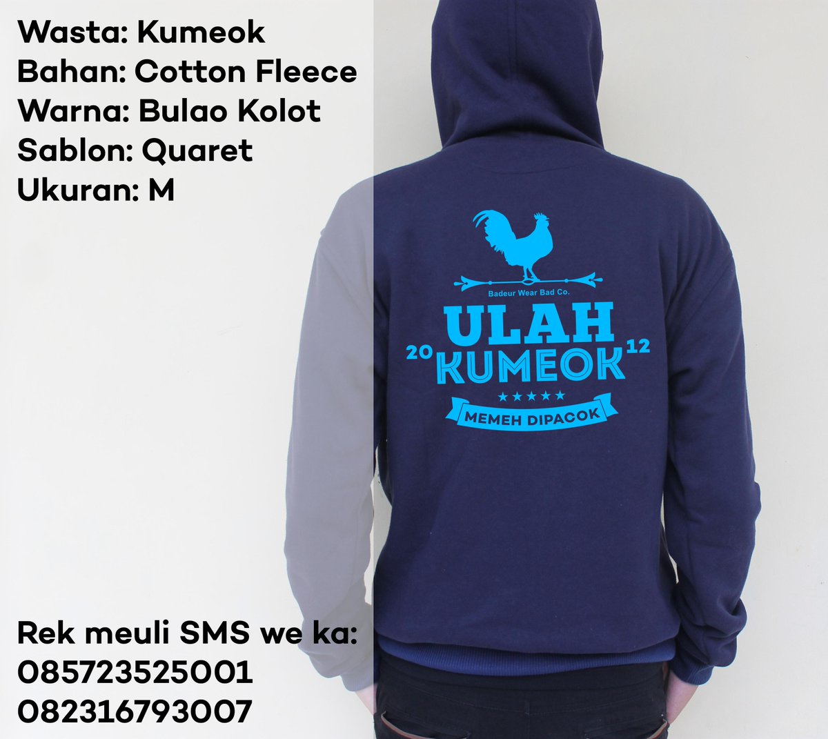 Malem minggu tiris teu boga kabogoh? tah acuk haneut ti #BadeurWear