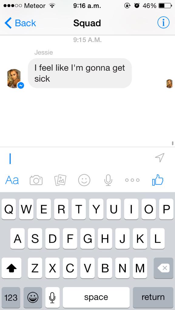 Laurenfitz98's tweet photo. Typical Saturday morning message for squad #moranisanalco #sheadmitted http://t.co/g0Fu2JlXaW