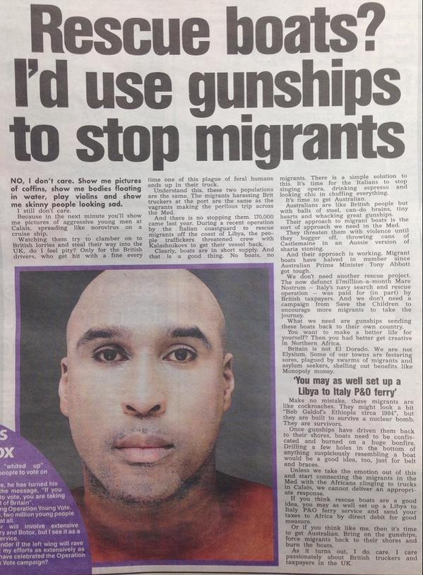 How is this allowed to be published?! Wrong, on so many levels.