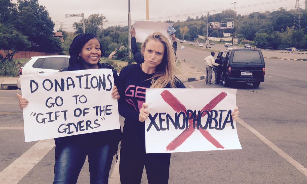 LisaCLDavis's tweet image. Uniting as AFRICANS. We are all one. #uniteagainstxenophobia collecting donations for #giftofthegivers @AndreiVW