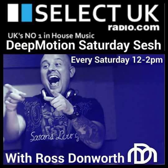 DeepMotion_UK's tweet photo. Today at 12! #DeepMotionSaturdaySesh with @rossco_d32 only on @selectukradio
#HouseMusic #TechHouse #KeepItSelect http://t.co/TCQztSSlAe