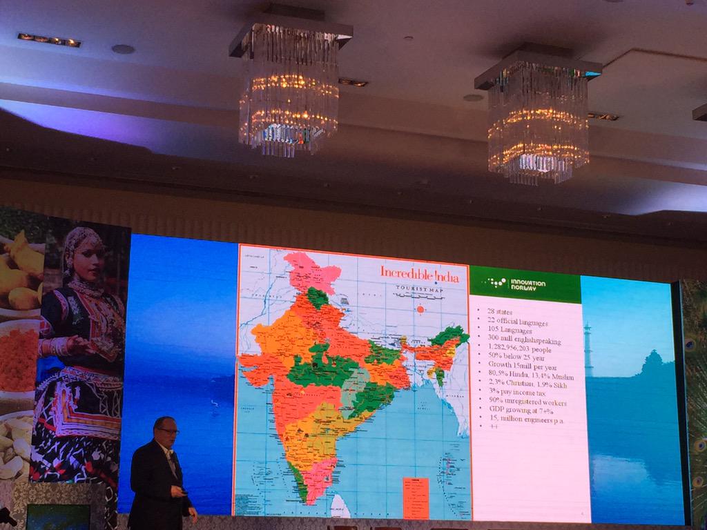 #incredible #India at #NABS2015 <a href="/TrytiHelge/">HelgeTryti</a>
