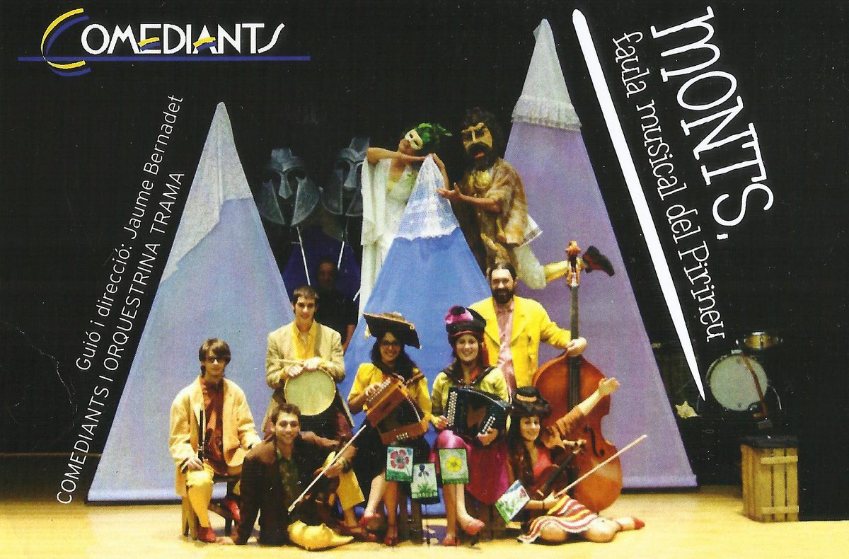 Avui a <a href="/mostraigualada/">mostraigualada</a> "Monts, faula musical del Pirineu" amb el Jaumet i la Jin Hua de <a href="/comediants/">COMEDIANTS</a> i <a href="/orques_trama/">Orquestrina Trama</a>