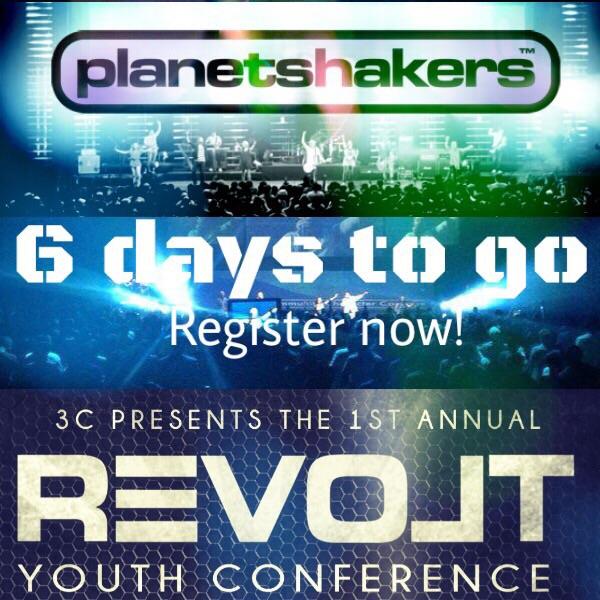 TatendaChidora's tweet image. 6 days to go! @RevoltTUT @RevoltTUKS @3CREVOLT #RevoltConference